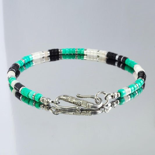 Lumen Line Turquoise Dainty Bracelet (4mm)