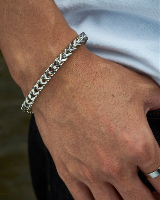 Titanium Steel Cuban Link Bracelet