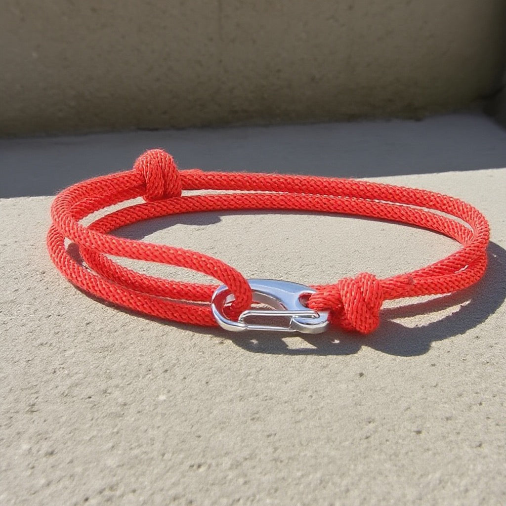 Hand Rope Stainless Steel Bracelet