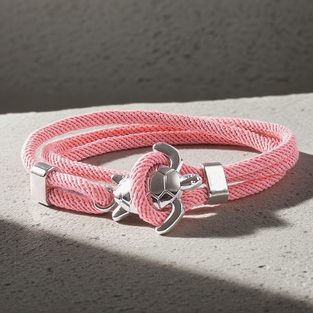 Hand Rope Stainless Steel Bracelet