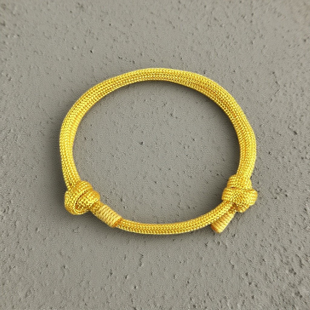 Hand Rope Stainless Steel Bracelet