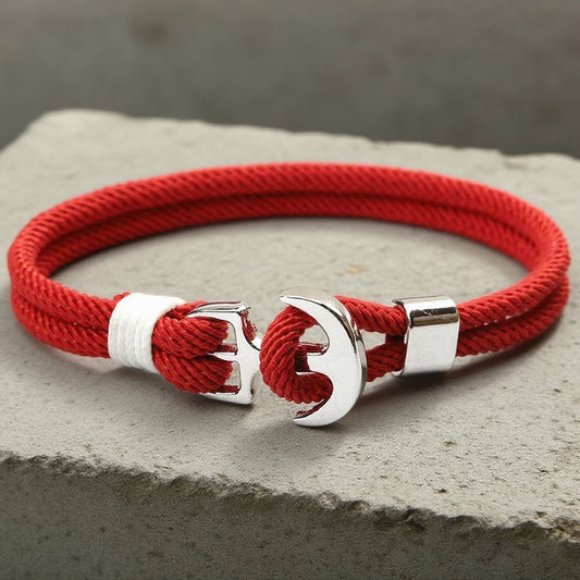 Hand Rope Stainless Steel Bracelet