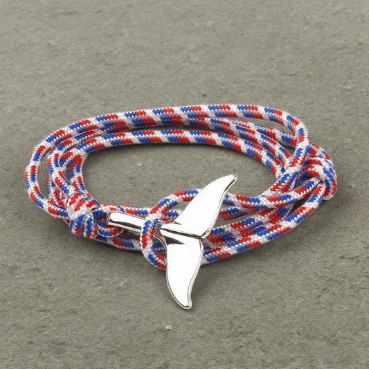 Ocean Guardian Adjustable Braided Rope Bracelet