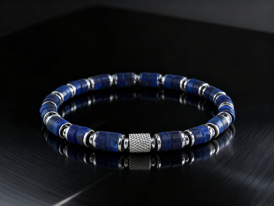 Dainty Lapis Lazuli Bracelet 6mm