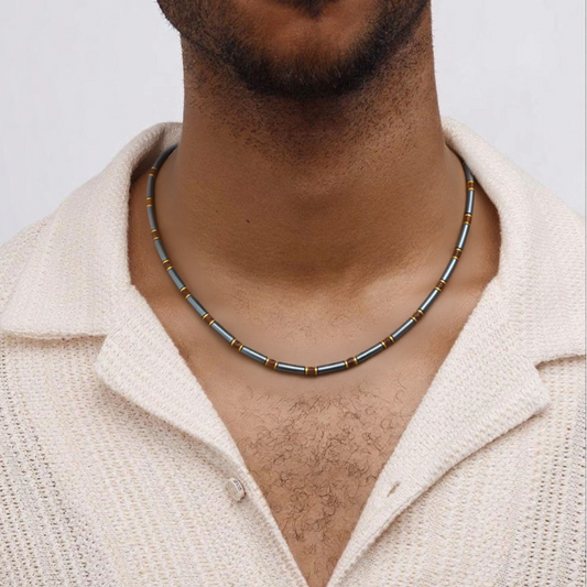 Hematite & Tiger Eye Necklace