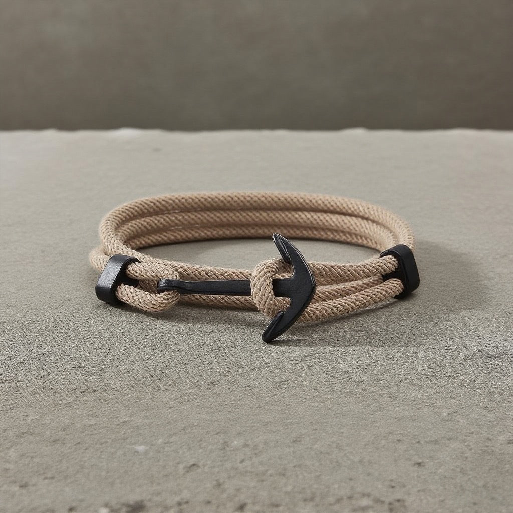 Hand Rope Stainless Steel Bracelet