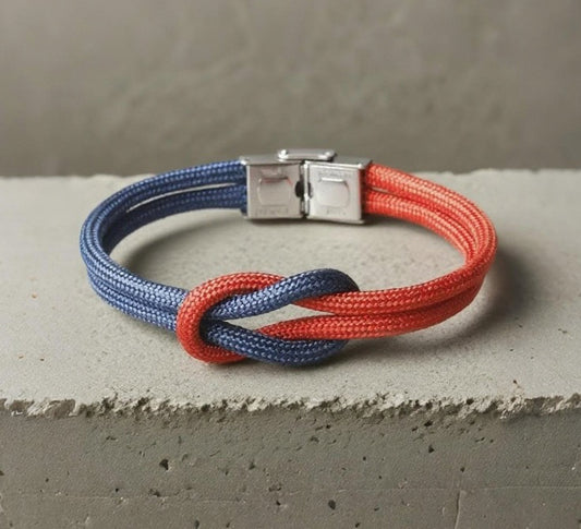 Hand Rope Stainless Steel Bracelet