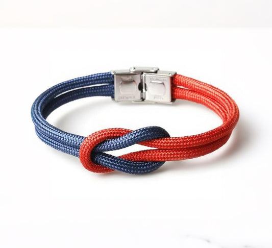 Hand Rope Stainless Steel Bracelet