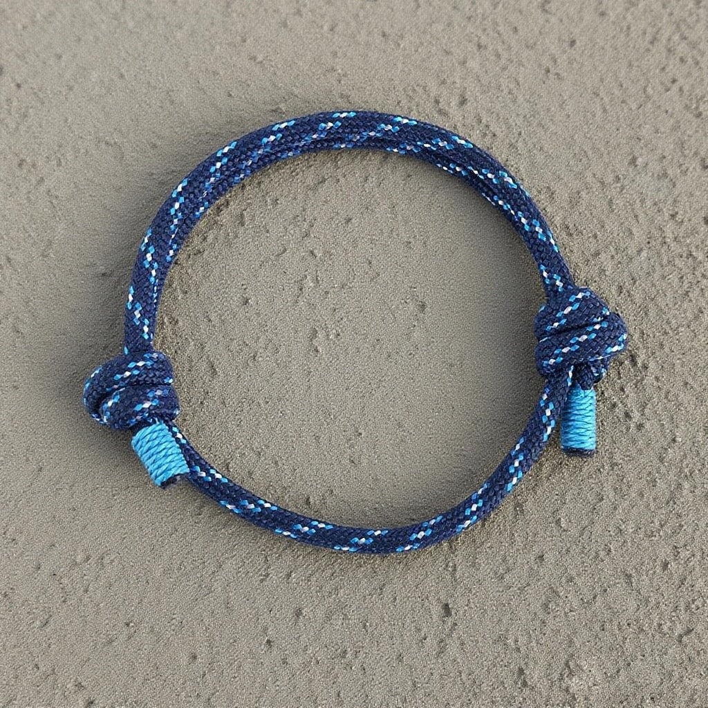 Hand Rope Stainless Steel Bracelet