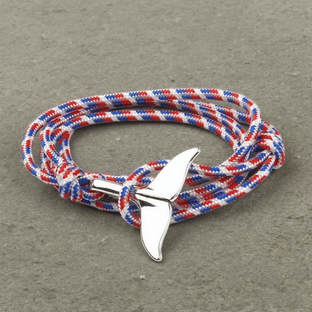 Hand Rope Stainless Steel Bracelet