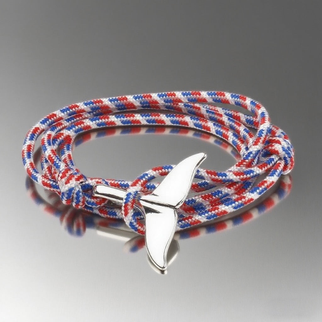 Hand Rope Stainless Steel Bracelet