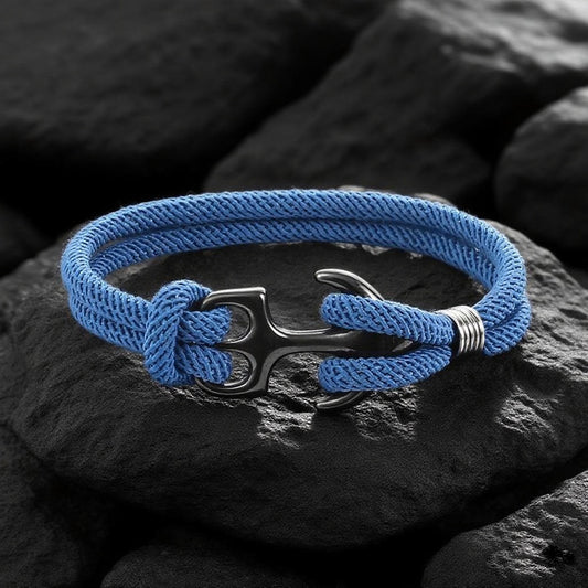 Hand Rope Stainless Steel Bracelet