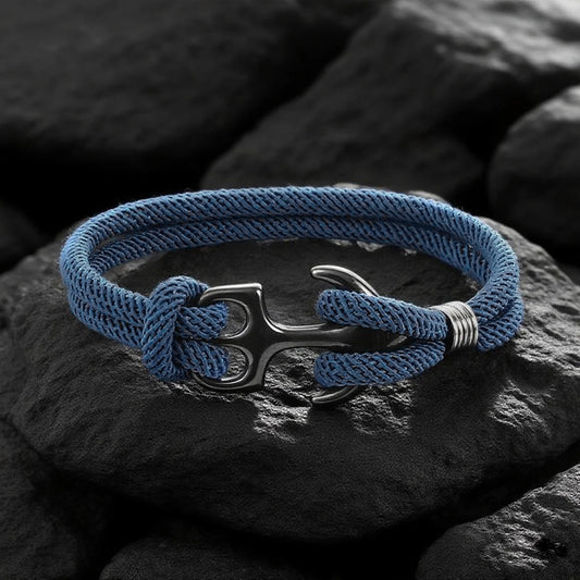 Hand Rope Stainless Steel Bracelet