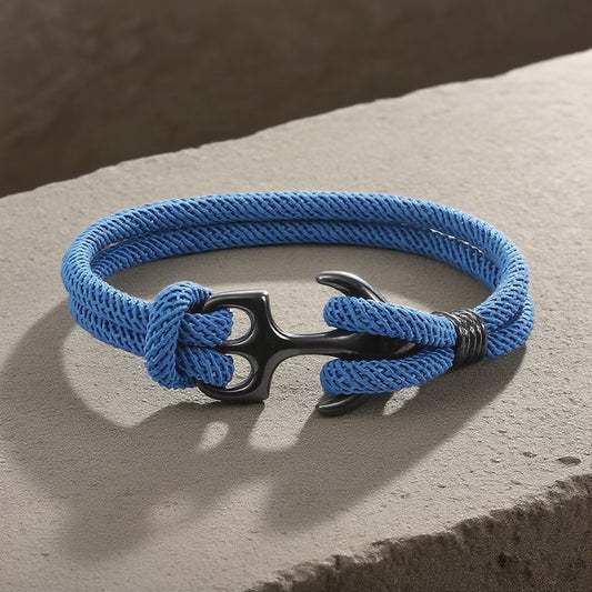 Hand Rope Stainless Steel Bracelet