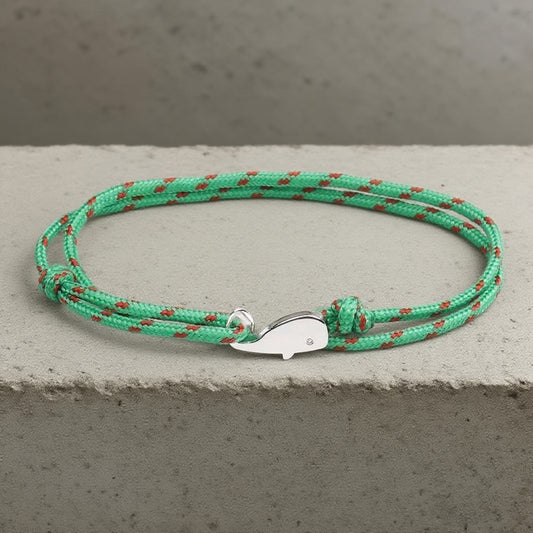 Hand Rope Stainless Steel Bracelet