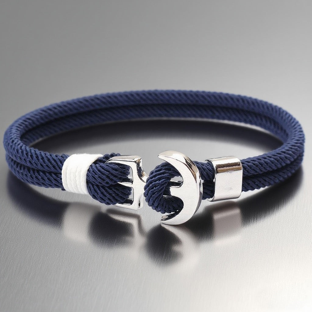 Hand Rope Stainless Steel Bracelet
