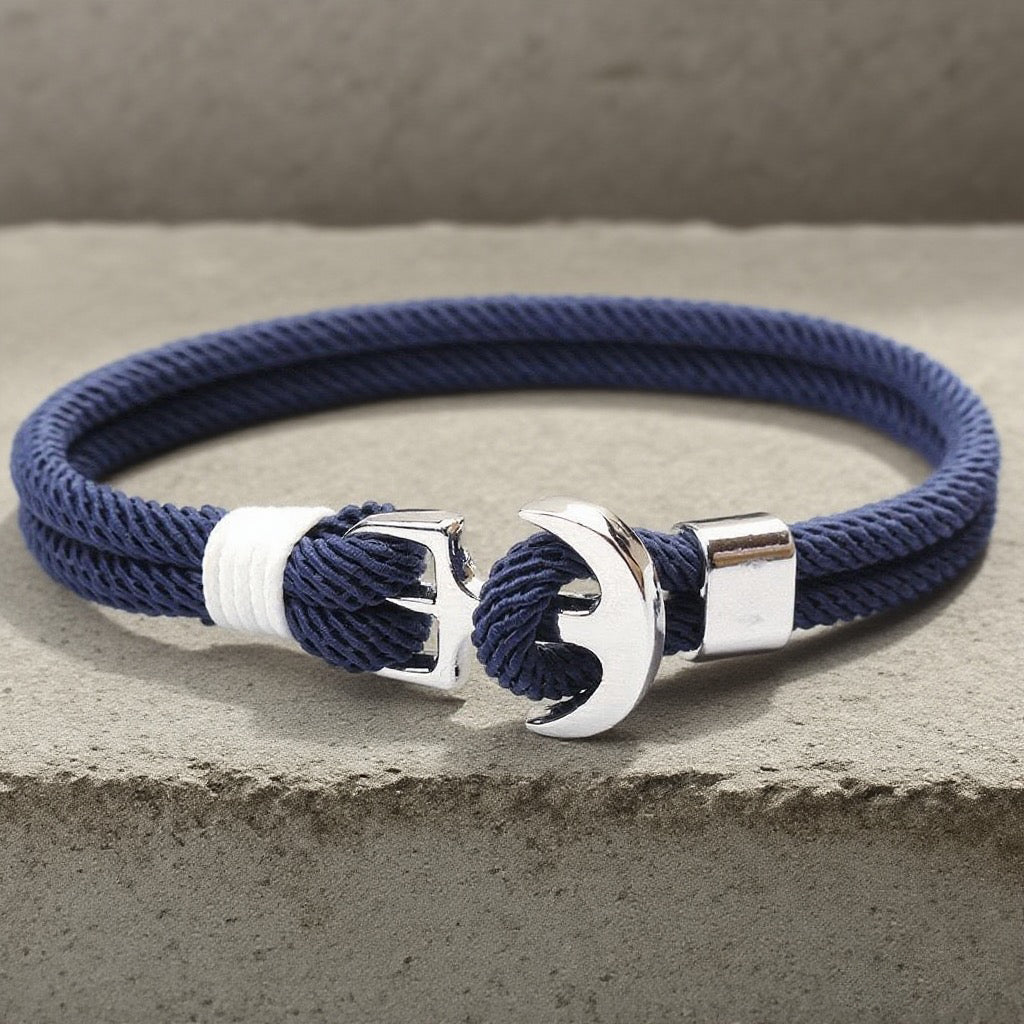 Hand Rope Stainless Steel Bracelet