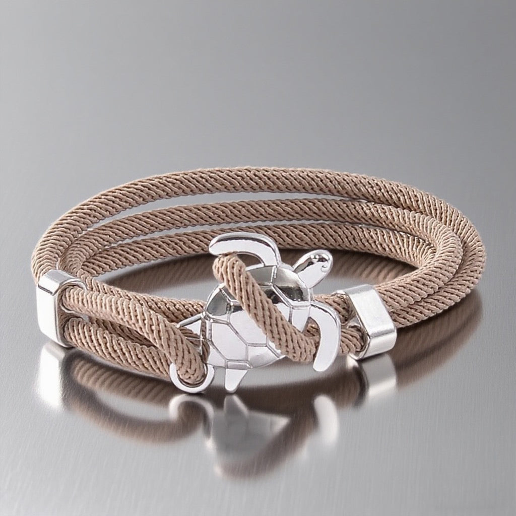 Hand Rope Stainless Steel Bracelet