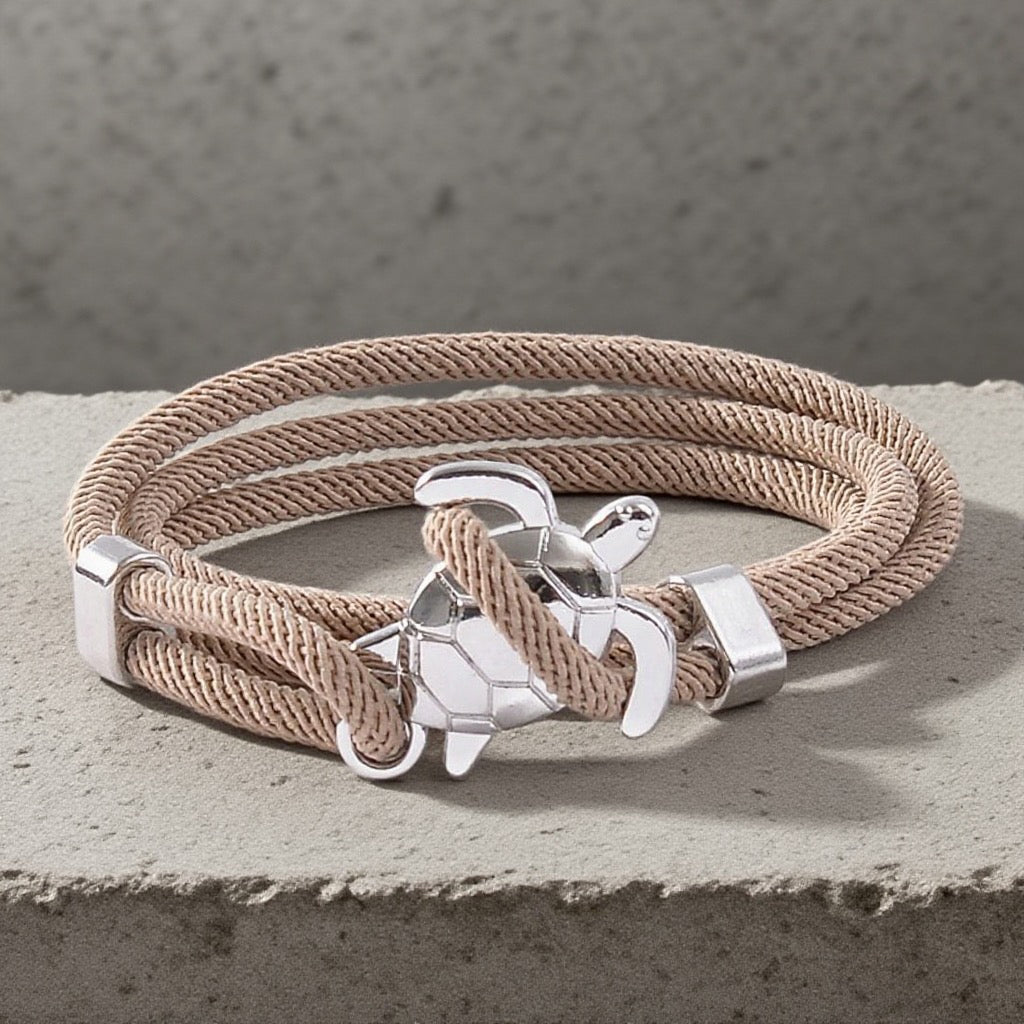 Hand Rope Stainless Steel Bracelet