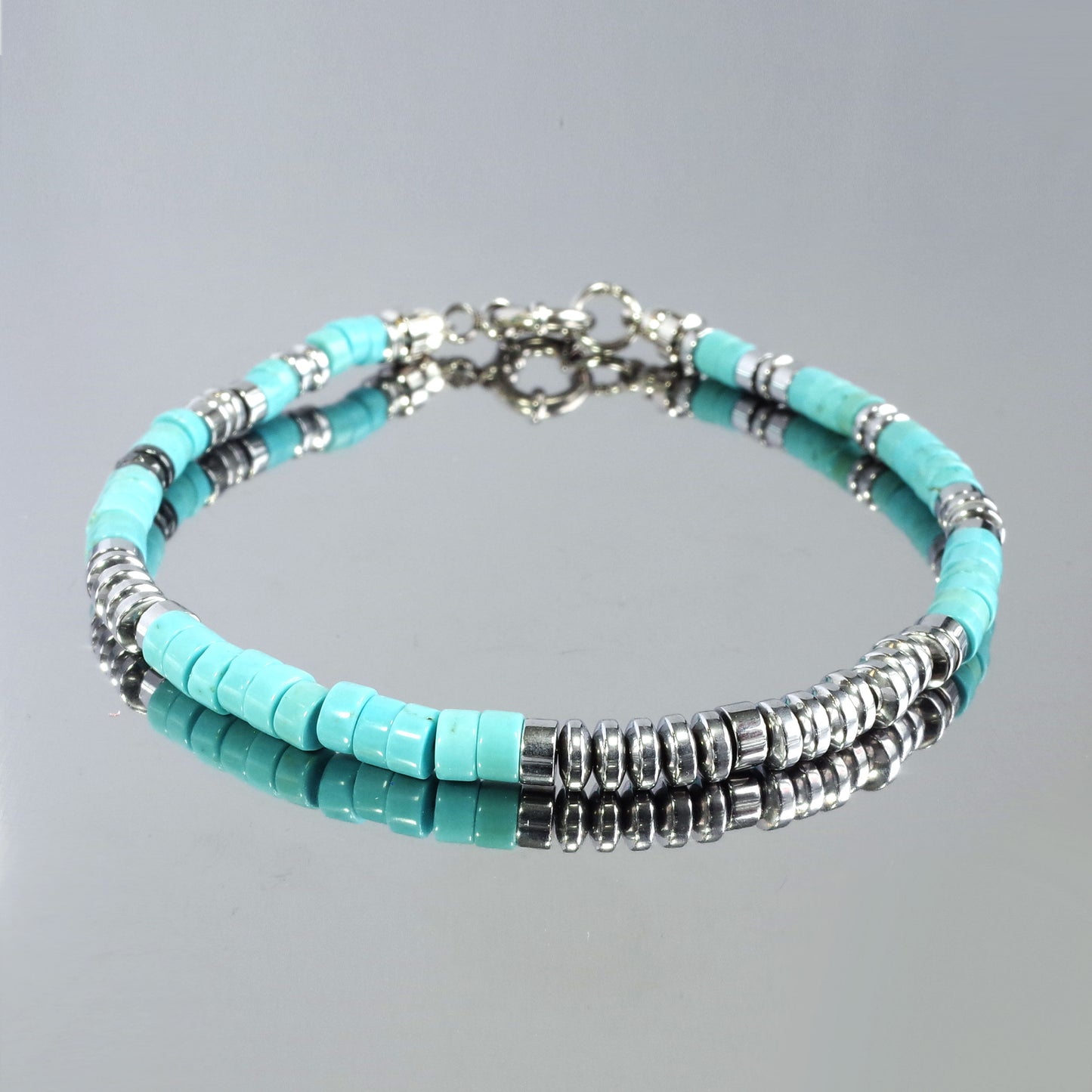 Turquoise Dainty Bracelet(4mm)