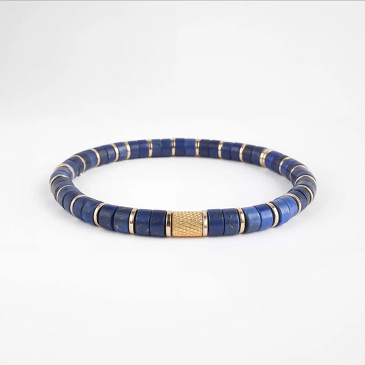 Dainty Lapis Lazuli Bracelet 6mm