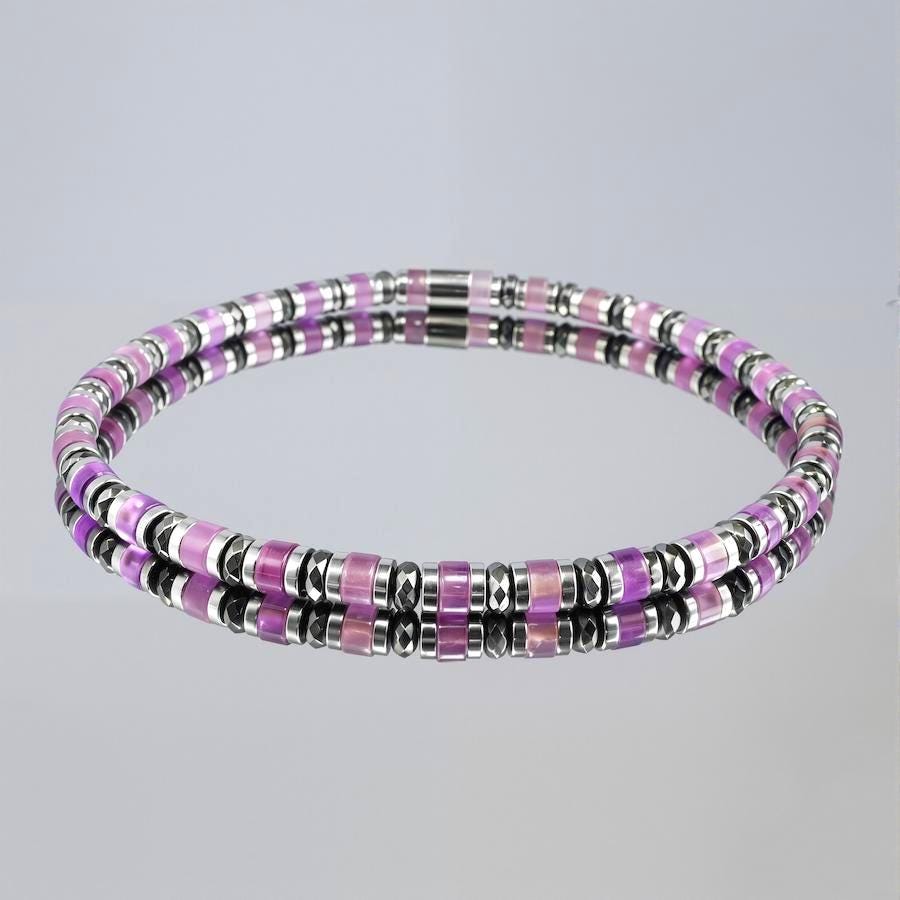 Dainty Amethyst Gold Plated Bracelet