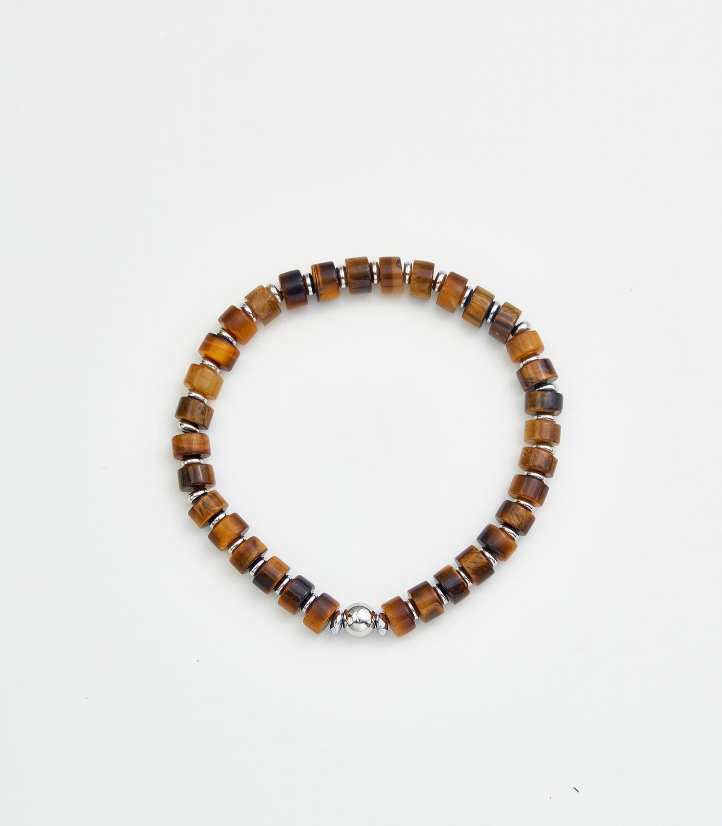 Tiger's Eye & Black Onyx Bracelet