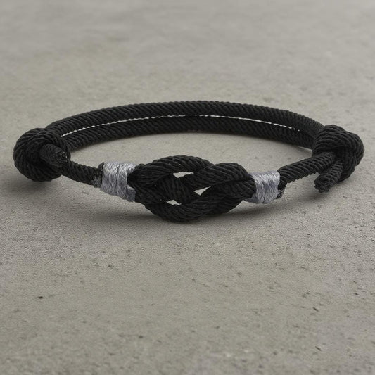 Hercules Knot Adjustable Braided Rope Bracelet