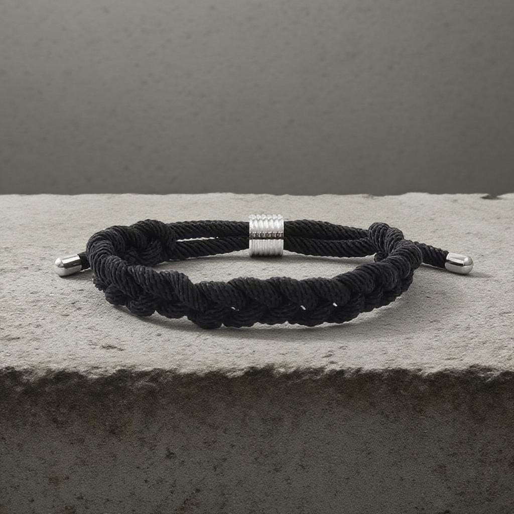 True Hold Adjustable Braided Rope Bracelet