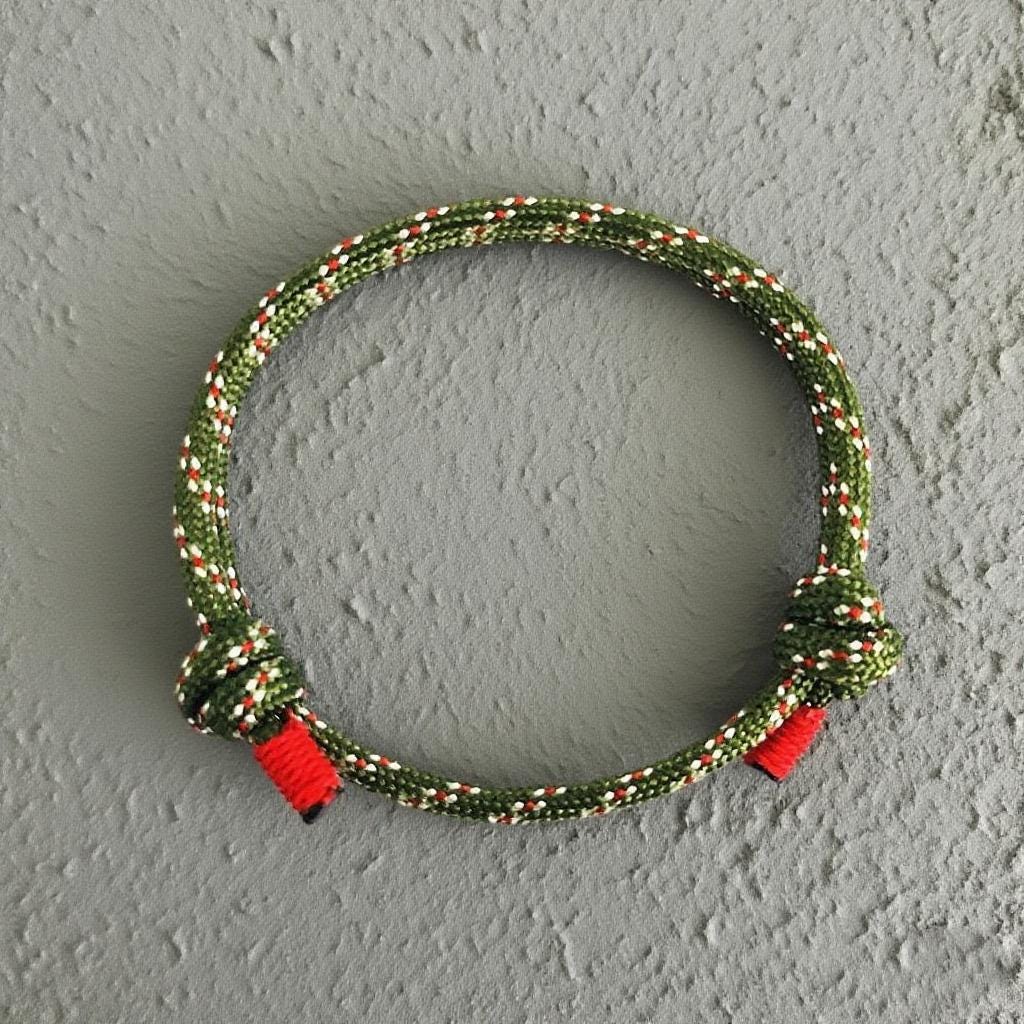 Forest Guardian Adjustable Braided Rope Bracelet