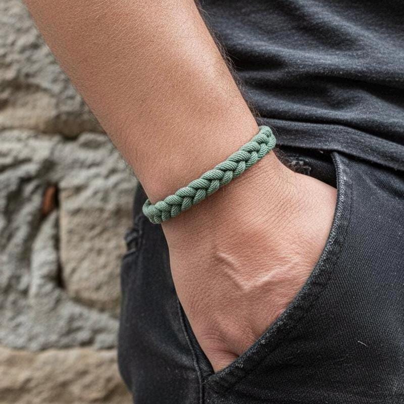 True Hold Adjustable Braided Rope Bracelet