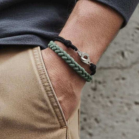 True Hold Adjustable Braided Rope Bracelet
