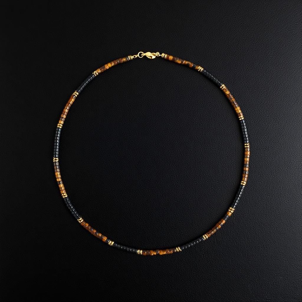 Resolute Flow | Dual-Stone Necklace