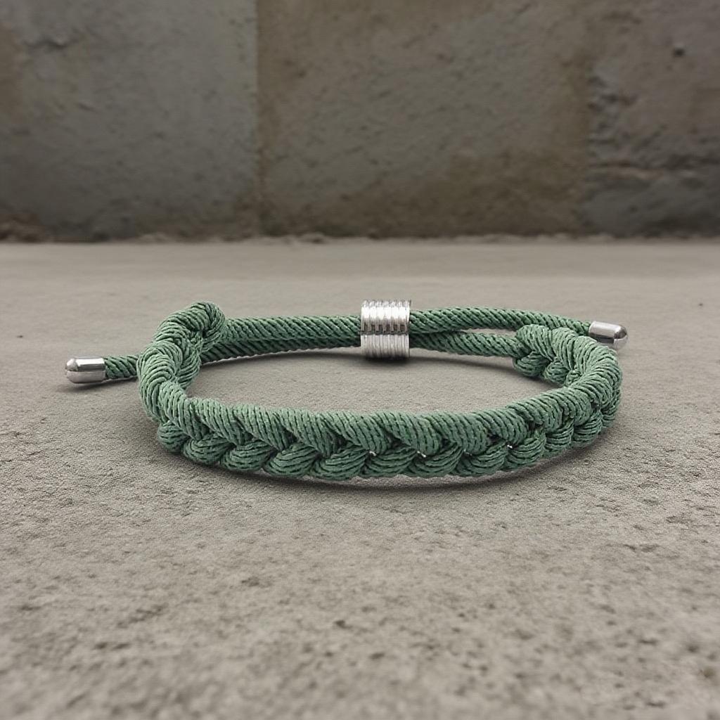 Hercules Knot Adjustable Braided Rope Bracelet