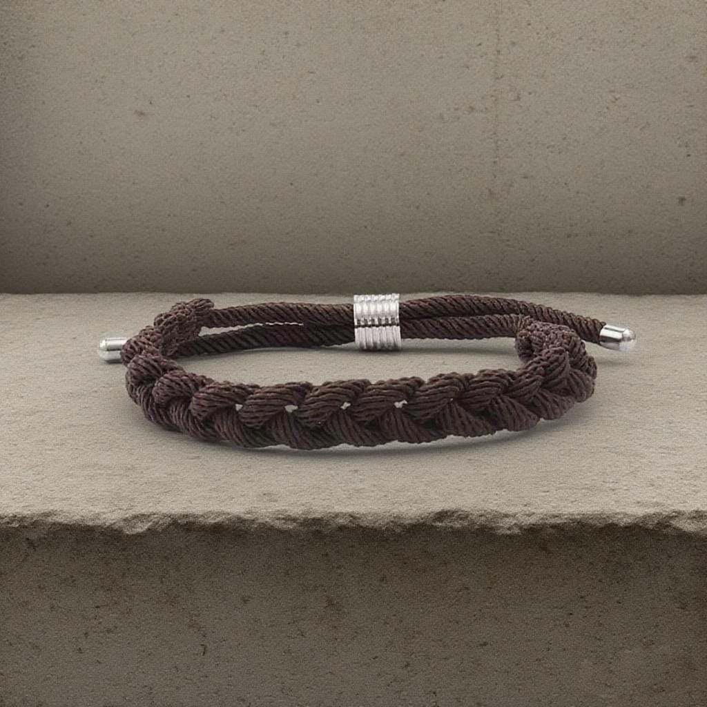 True Hold Adjustable Braided Rope Bracelet