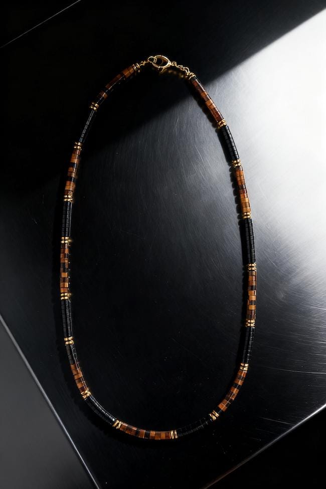 Resolute Flow | Dual-Stone Necklace