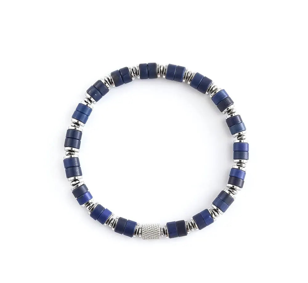 Dainty Lapis Lazuli Bracelet 6mm