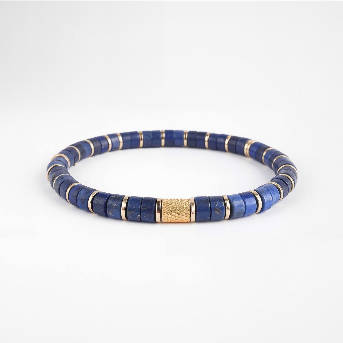 Steadfast Mind - Lapis Lazuli Bracelet for Wisdom & Clarity | Men's Energy Bracelet | Gift for Him __etsy:8047471212