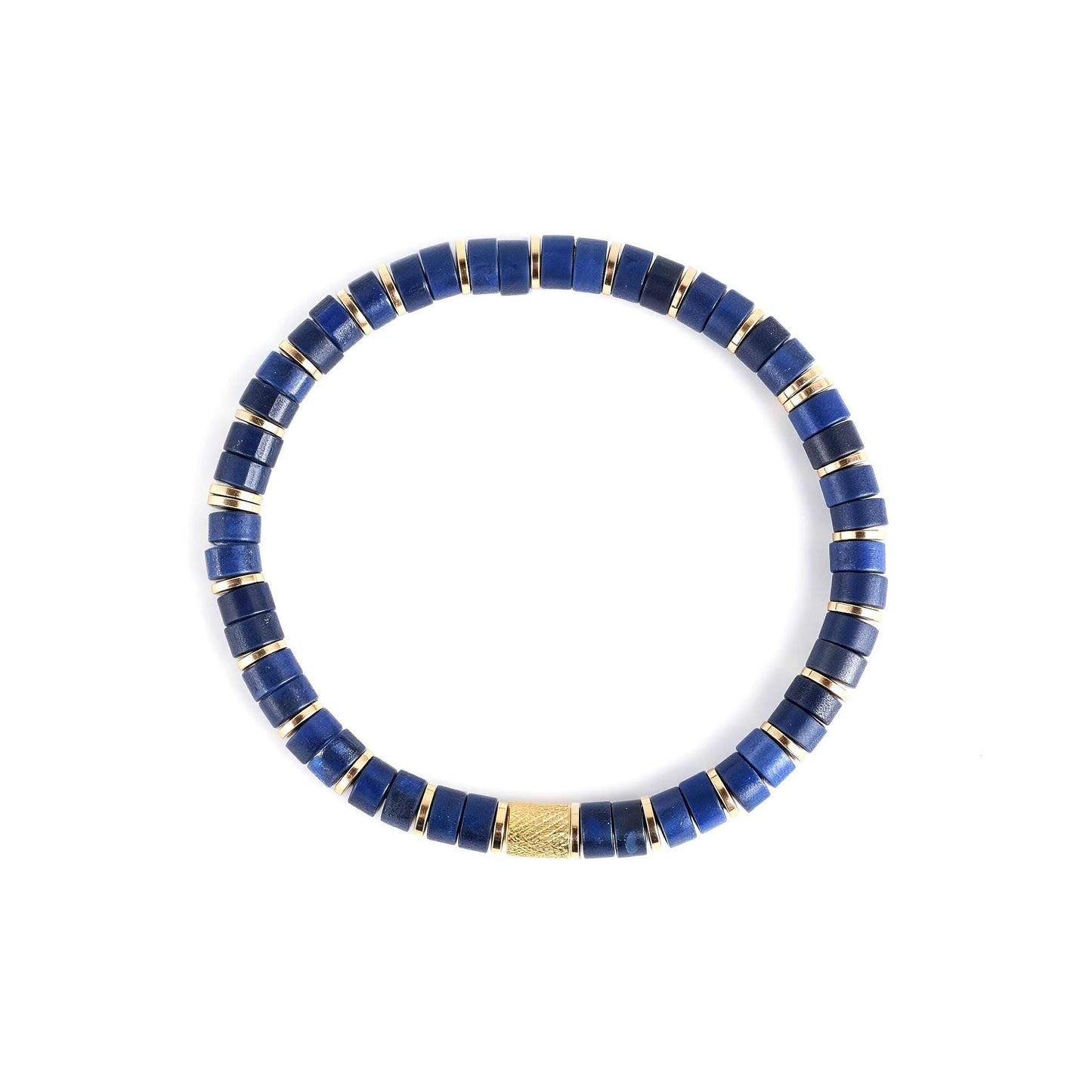 Steadfast Mind - Lapis Lazuli Bracelet for Wisdom & Clarity | Men's Energy Bracelet | Gift for Him __etsy:8095379795