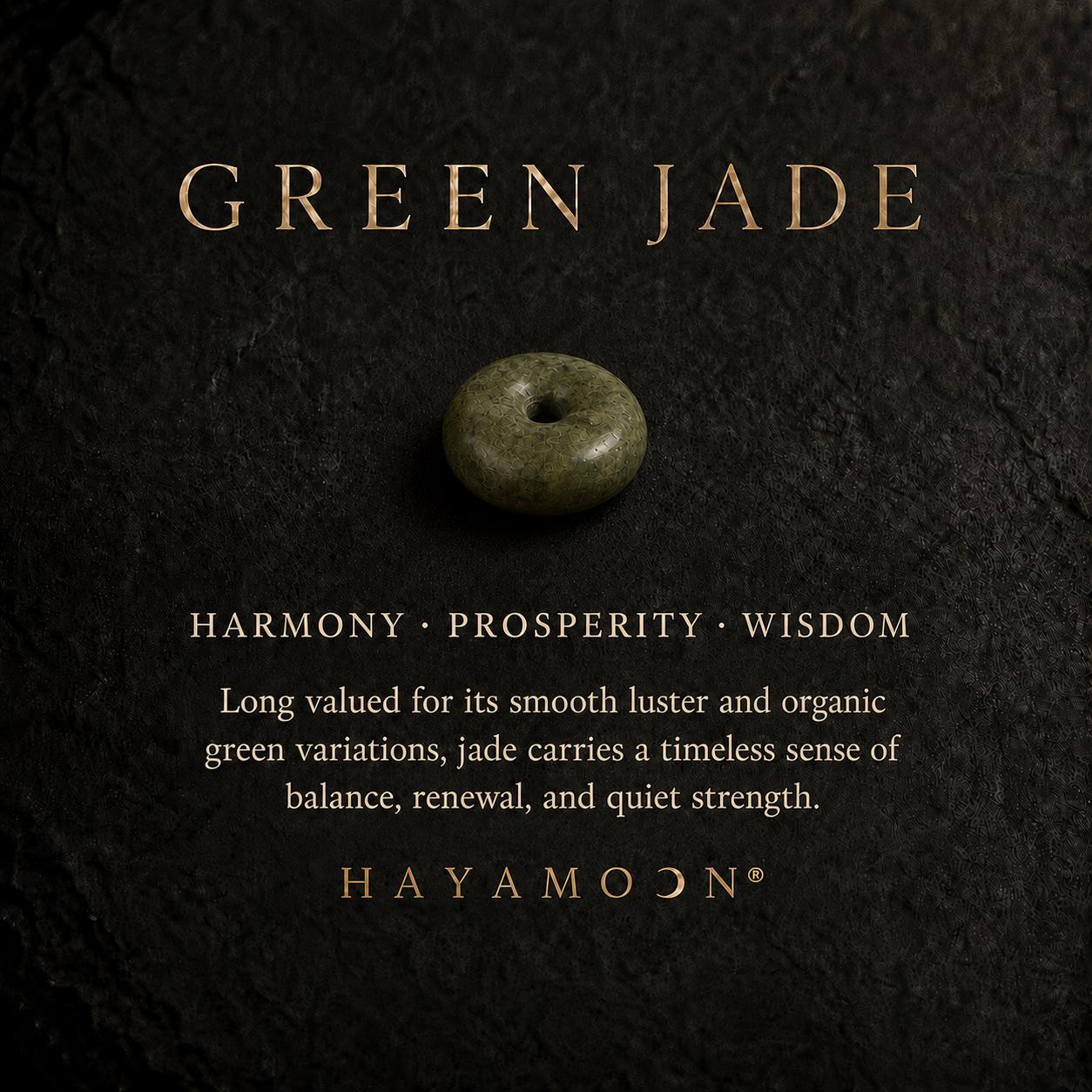 Verdant Strength - Green Jade & Hematite Beaded Bracelet for Men | Birthstone Gift for Him
